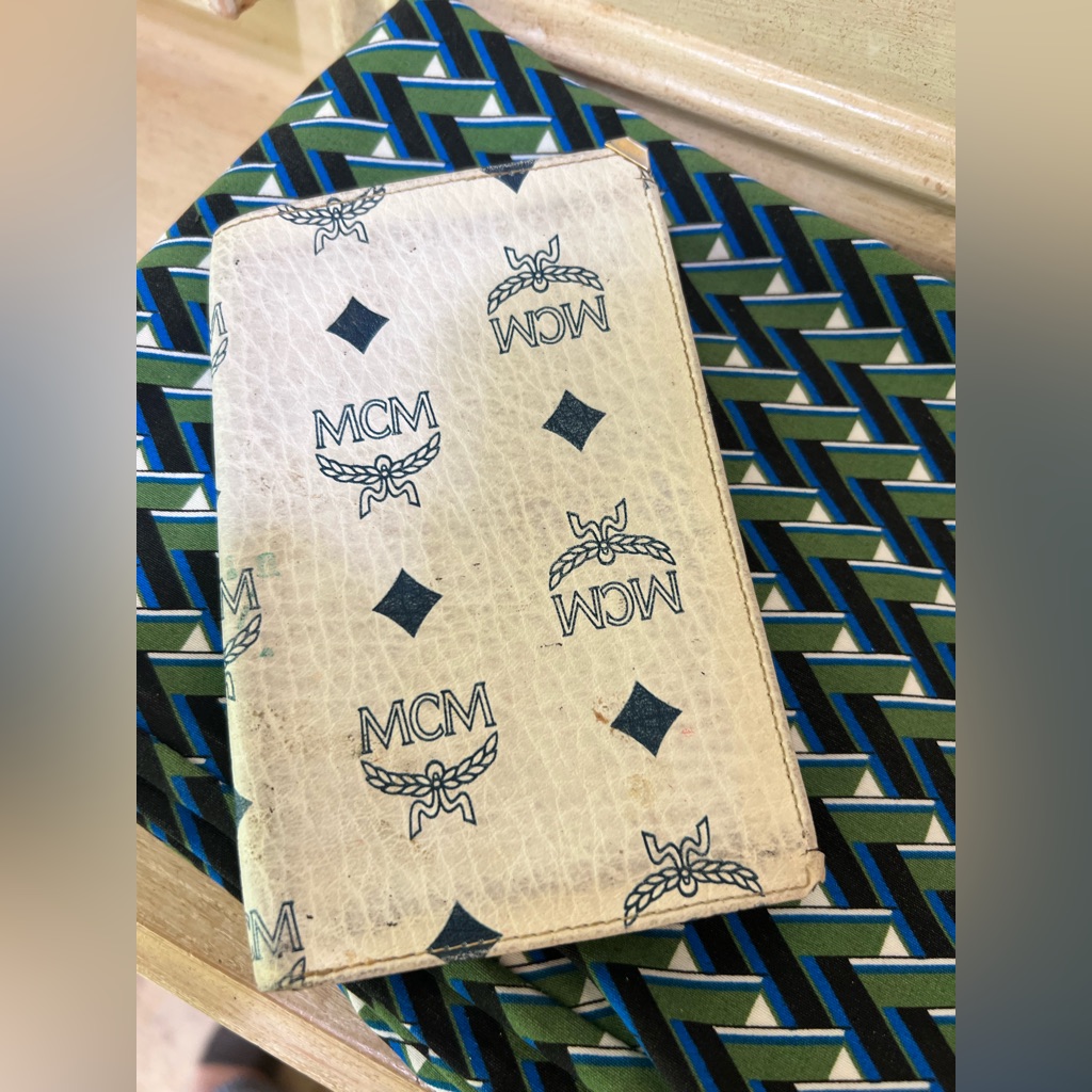 Women Blue Navy Wallet (Mcm)